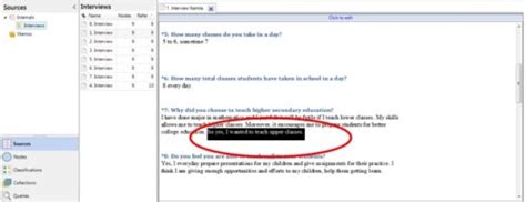 Procedure to create different types of nodes in Nvivo
