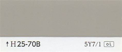 カラーカード H25-70B | 日塗工番号・色票番号-通販｜少量塗料のめだか