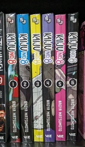 Kaiju no. 8 Vol. 1-6 English, Manga, NEW Shonen, India | Ubuy
