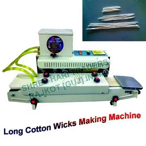 Cotton Wick Making Machine - Fully Automatic Round Cotton Wick Machine ...
