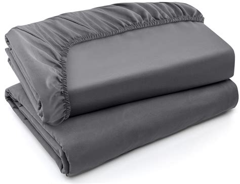 Utopia Bedding Twin XL Fitted Sheets - Bulk Pack of 2 Bottom Sheets ...