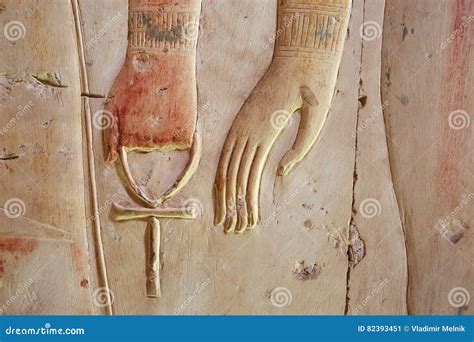 Ankh, Ancient Symbol Also Known As Key of Life, Egypt Stock Image ...