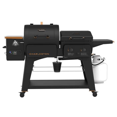 Pit Boss Combo Grill, Charleston 1000 Square Inch Pellet Grill and Gas ...