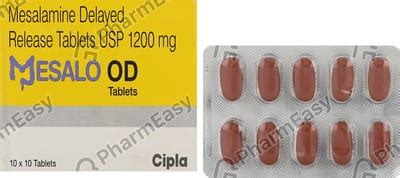 Mesalo Od 1.2 G Tablet (10): Uses, Side Effects, Price & Dosage | PharmEasy