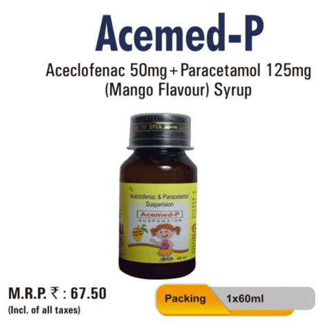 Acemed-P Syrup Elisa Biotech Pvt Ltd
