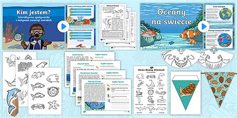 Morza i oceany | Zestaw materiałów