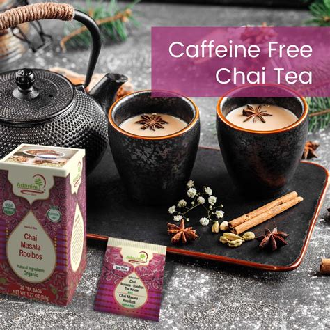 Caffeine-free Chai Masala & Rooibos Tea by Adanim Bio - Liber-Tea