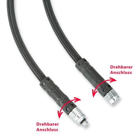 Apeks MiFlex Mitteldruckschlauch mit Drehgelenk - 75 cm mit Knickschutz ...