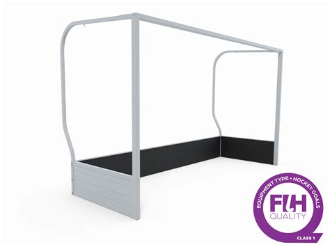Mobile field hockey goal FIH-certified class 1