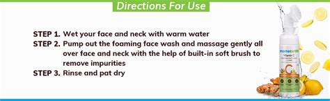 Mamaearth Vitamin C Face Wash with Foaming Silicone Cleanser Brush ...