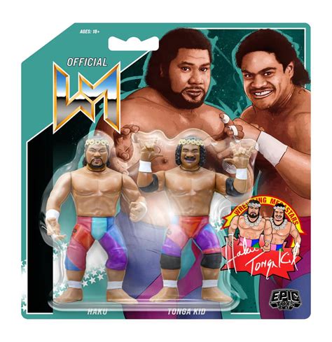 Epic Toys Wrestling Megastars 2-Pack: Islanders - Wrestling Figure Database