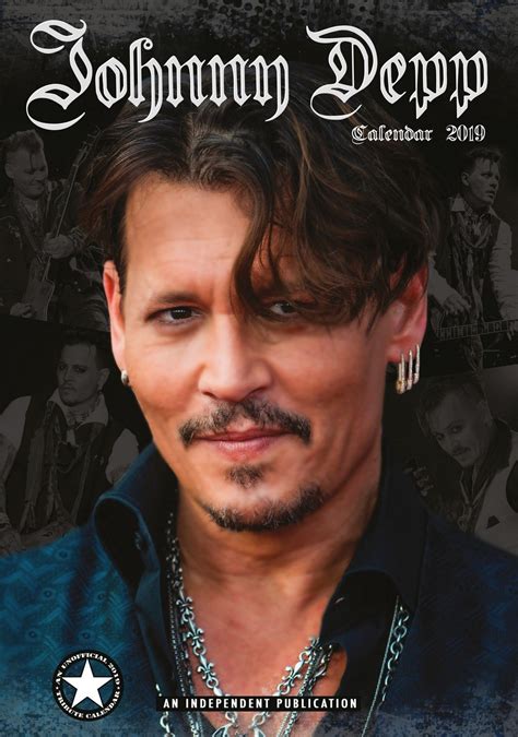 Johnny Depp Calendar - Calendars 2018 - 2019 Wall Calendars - Movie ...
