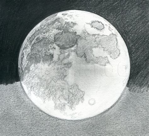 How To Draw The Moon, Step by Step, Drawing Guide, by finalprodigy ...