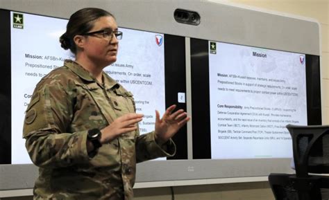 Senior military leaders tour Army Prepositioned Stock at Camp Arifjan ...