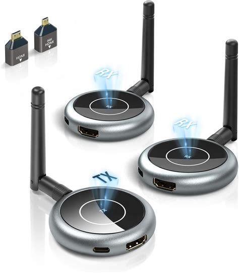 Amazon.com: Wireless HDMI Transmitter and Receiver 4K Kits, 2 ...