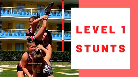 Level 1 Cheer Stunts 的图像结果