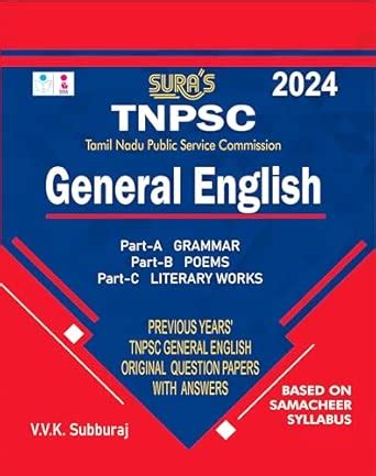 SURA`S TNPSC General English Study Material Books for Group 2, 2A, 4 ...