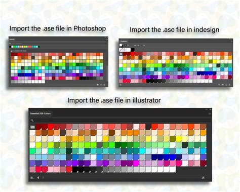 Image result for InDesign Color Palette