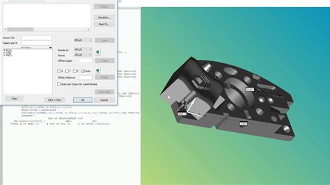 Image result for PC-DMIS Model Setup Rotation