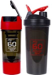 My 60 Minutes Pack Of Red Cyclone & Black Shaker 700 ml Shaker - Buy My ...