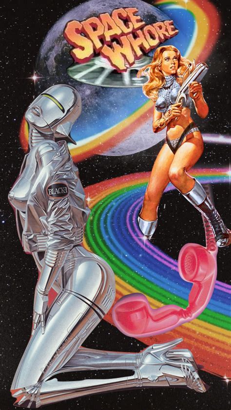 #space #retro #vintage #80s #barbarella #retrofuturism ...