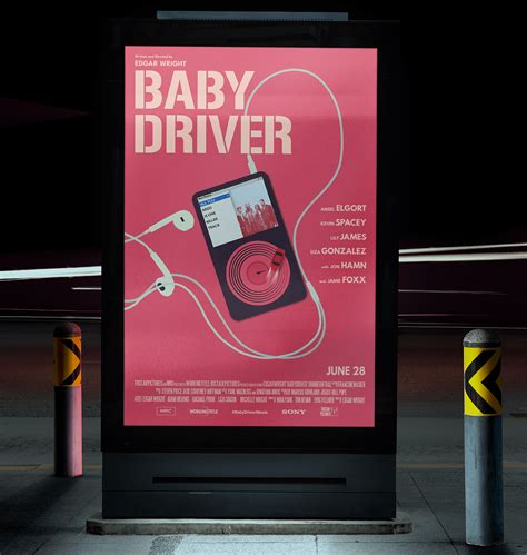 Baby Driver movie poster :: Behance
