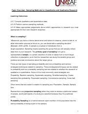 Image result for Sampling Methods in Quantitative Research