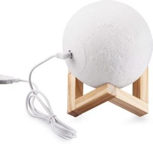 GLNRM Moon Lamp 15 cm 3D Moon Lamp Remote & Touch Control 16 Colors Led ...