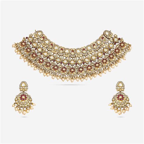 Royal Kundan Necklace | Traditional Long Kundan Necklace Set