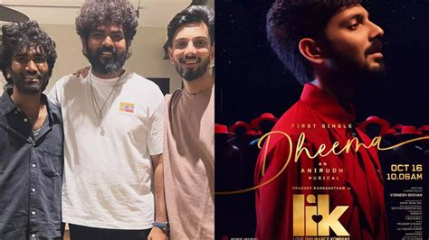 Anirudh Ravichander's Birthday Special: First Single From Vignesh ...