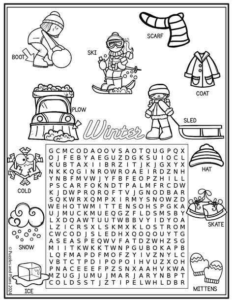 Word Search Puzzles - puzzlesandplans.com