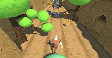 Unity Endless Runner Tutorial 3D 的图像结果