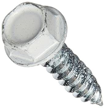 AP Products 0012-TR1000 W 8 X 3/4 White Unslotted Hex Washer Head Screw ...