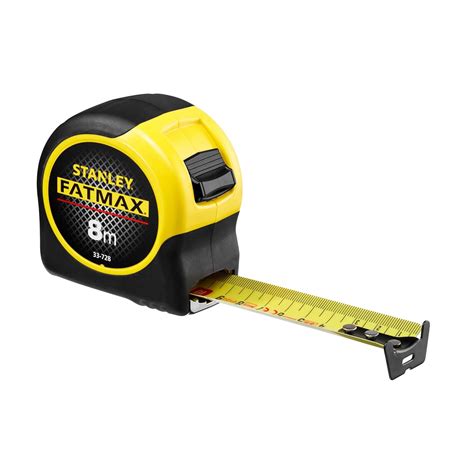 STANLEY FATMAX Tape Measure Blade Armor 8 M Metric Shock Resistant with ...