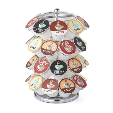 Buy Nifty K Cup Holder – Compatible with K-Cups, Coffee Pod Carousel ...