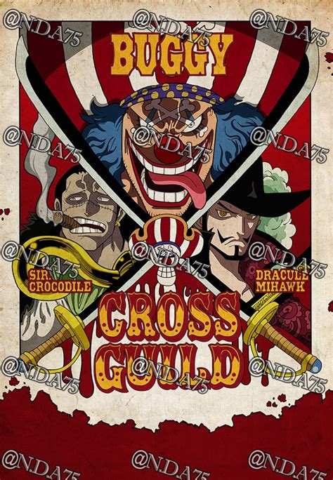 Buy One Piece Wanted Poster CROSS GUILD buy 2 Get 1 Free See Online in ...