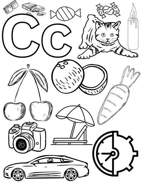 Coloring Pages Letter C [2025]