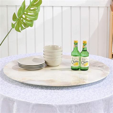 Buy Outech 70-120cm Large Glass Turntable, Thick 12mm Lazy Susan ...