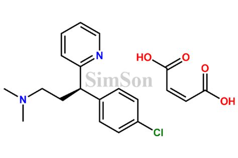 R-Chlorpheniramine Maleate | CAS No- 23095-76-3 | Simson Pharma Limited