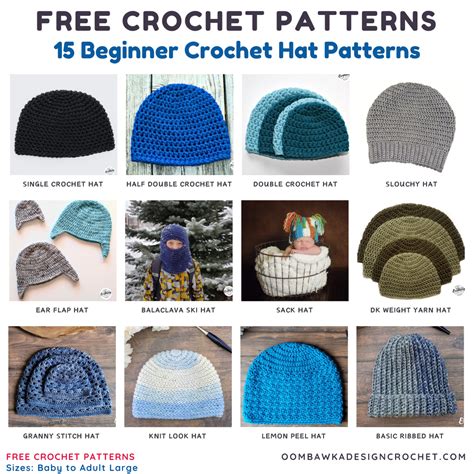 Image result for Crochet Hat Patterns
