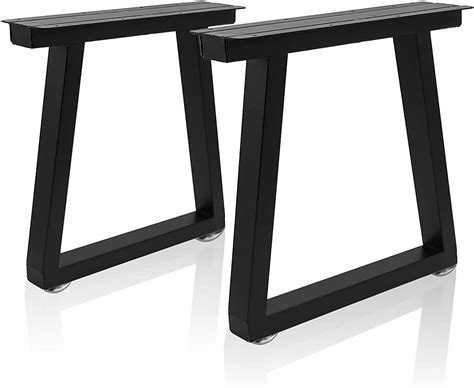 Buy FPLX 2 PCS Coffee Table Legs, 16" H x 16" W Metal Bench Furniture ...