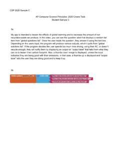 Image result for Create Task AP Computer Science Principles How To