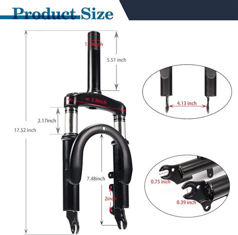 12 inch Relibupdater Front Suspension Fork for India | Ubuy