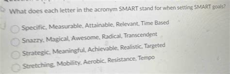 Image result for Post Smart Acronym