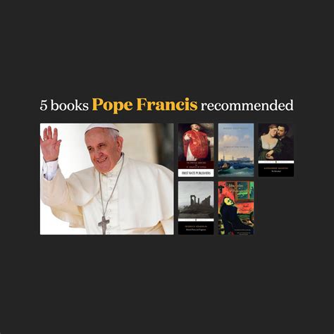 5 books Pope Francis recommended