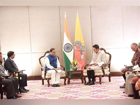 Assam CM Himanta Biswa Sarma hosts historic meeting with Bhutan King