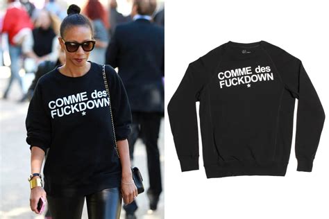 Comme des fuckdown | Denim + Silk