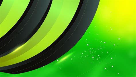 Black And Green Abstract Background