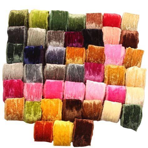 Silk Velvet Ribbon – 1.5 Inch Width | Luxury Velvet Craft Ribbon by the ...