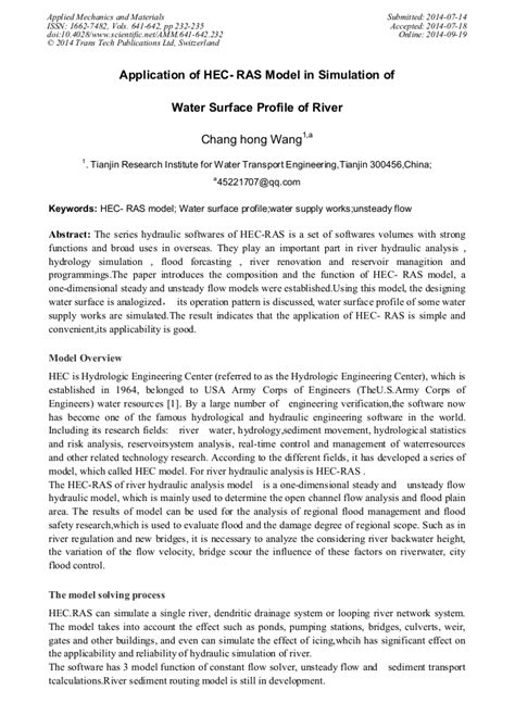 Image result for Model Comparrison Tool HEC-RAS
